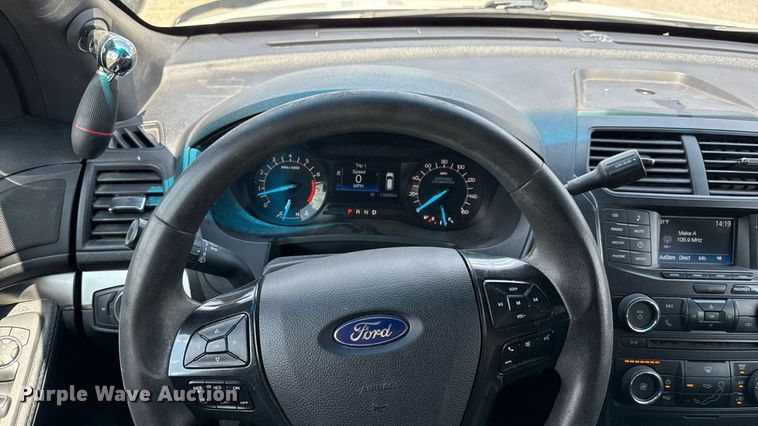 image for item ED4327 2018 Ford Explorer Police Interceptor SUV