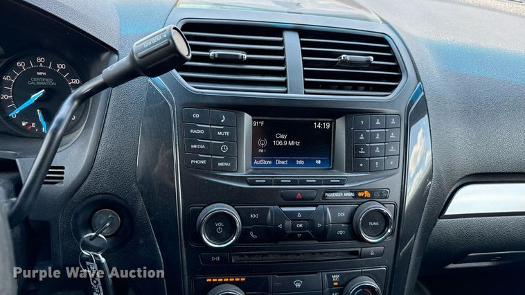 image for item ED4327 2018 Ford Explorer Police Interceptor SUV