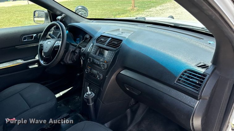 image for item ED4327 2018 Ford Explorer Police Interceptor SUV