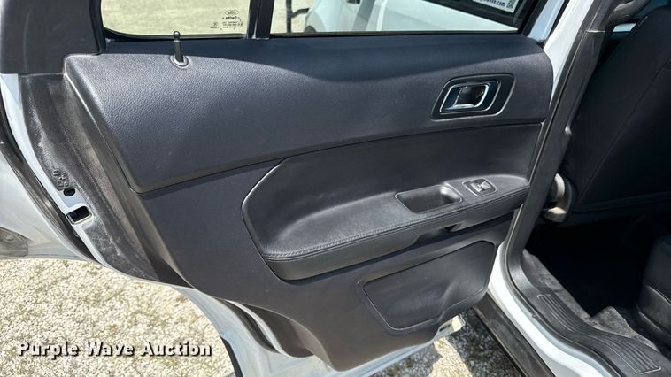 image for item ED4327 2018 Ford Explorer Police Interceptor SUV