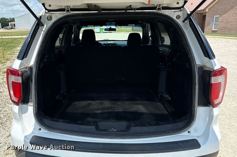 image for item ED4327 2018 Ford Explorer Police Interceptor SUV