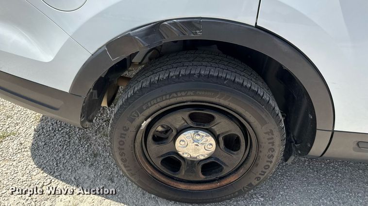 image for item ED4327 2018 Ford Explorer Police Interceptor SUV
