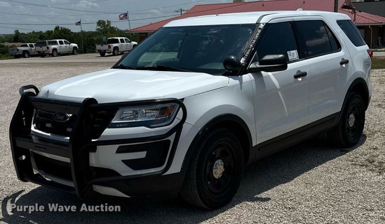 image for item ED4328 2017 Ford Explorer Police Interceptor SUV