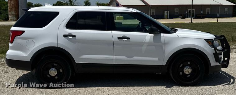 image for item ED4328 2017 Ford Explorer Police Interceptor SUV