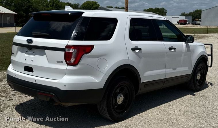 image for item ED4328 2017 Ford Explorer Police Interceptor SUV