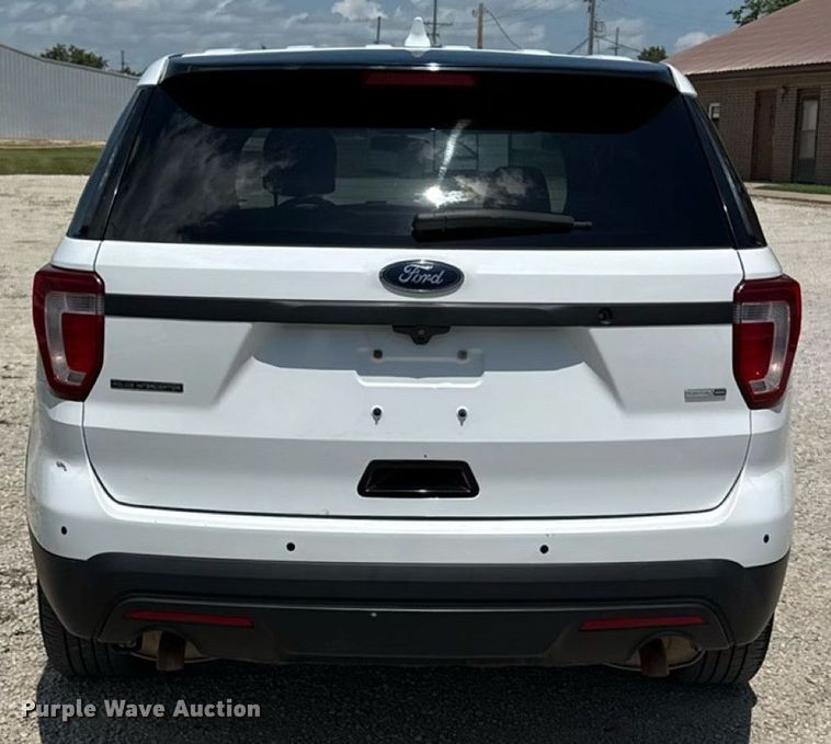 image for item ED4328 2017 Ford Explorer Police Interceptor SUV