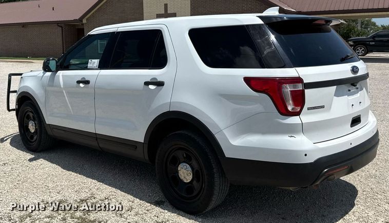 image for item ED4328 2017 Ford Explorer Police Interceptor SUV