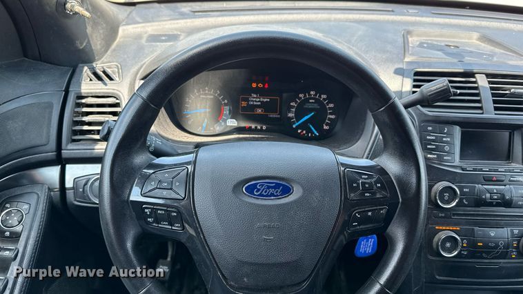 image for item ED4328 2017 Ford Explorer Police Interceptor SUV