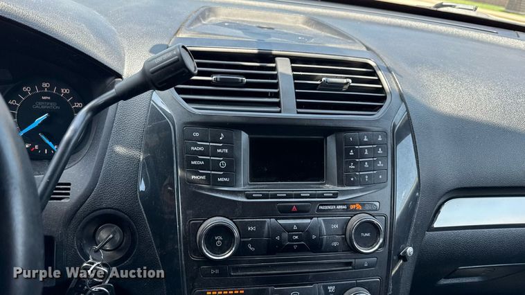 image for item ED4328 2017 Ford Explorer Police Interceptor SUV