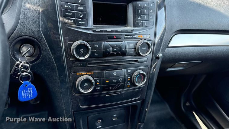 image for item ED4328 2017 Ford Explorer Police Interceptor SUV