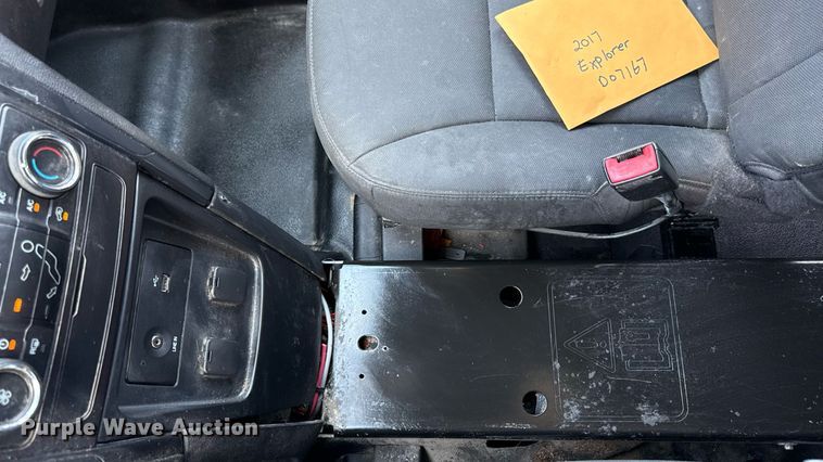 image for item ED4328 2017 Ford Explorer Police Interceptor SUV