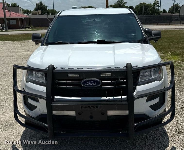 image for item ED4329 2018 Ford Explorer Police Interceptor  SUV