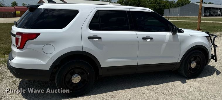 image for item ED4329 2018 Ford Explorer Police Interceptor  SUV