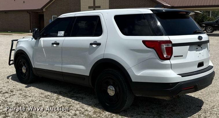 image for item ED4329 2018 Ford Explorer Police Interceptor  SUV