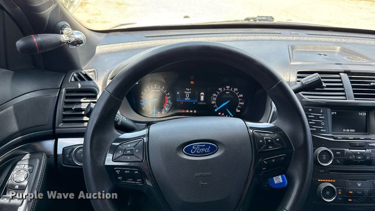 image for item ED4329 2018 Ford Explorer Police Interceptor  SUV