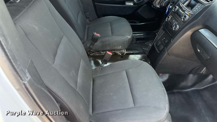 image for item ED4329 2018 Ford Explorer Police Interceptor  SUV