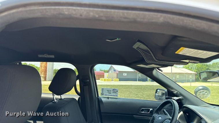 image for item ED4329 2018 Ford Explorer Police Interceptor  SUV