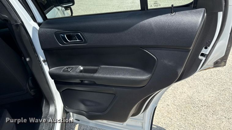 image for item ED4329 2018 Ford Explorer Police Interceptor  SUV