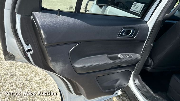 image for item ED4329 2018 Ford Explorer Police Interceptor  SUV