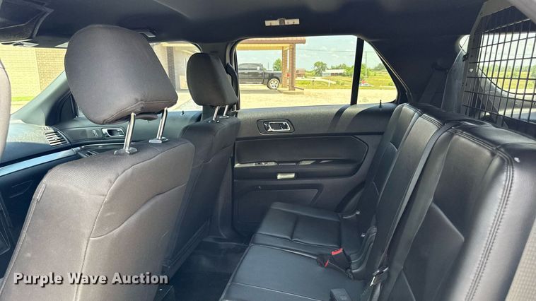 image for item ED4329 2018 Ford Explorer Police Interceptor  SUV