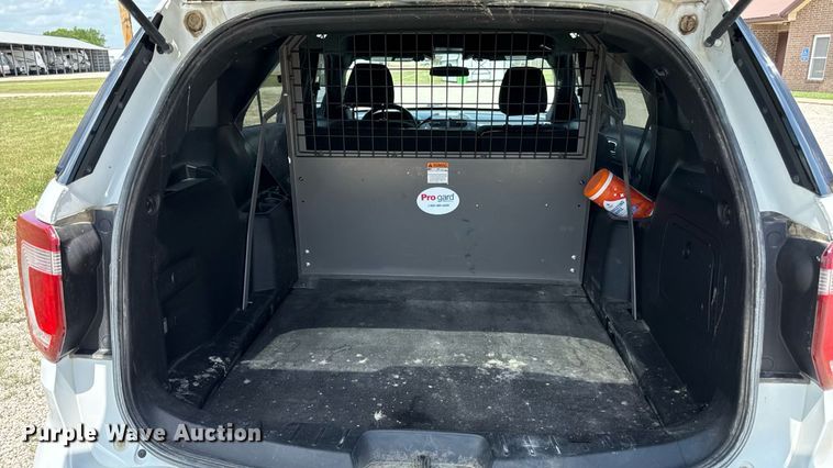image for item ED4329 2018 Ford Explorer Police Interceptor  SUV