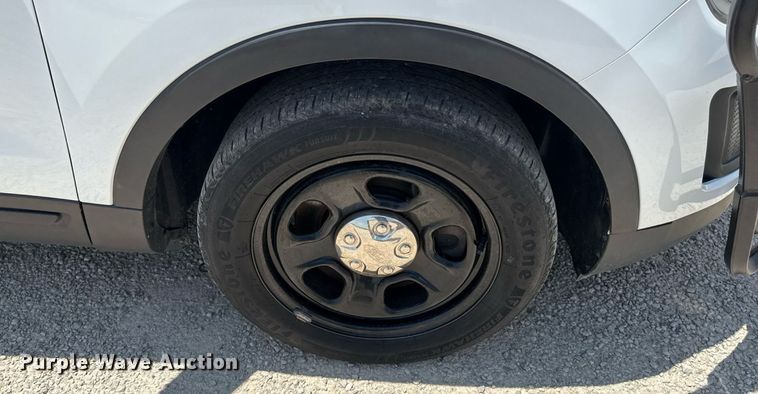 image for item ED4329 2018 Ford Explorer Police Interceptor  SUV