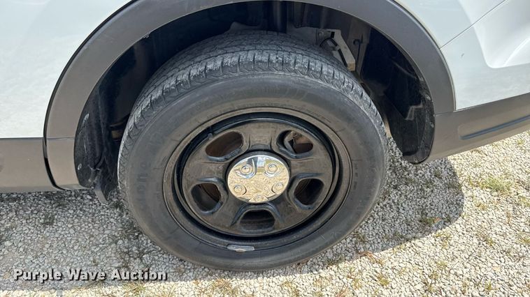 image for item ED4329 2018 Ford Explorer Police Interceptor  SUV