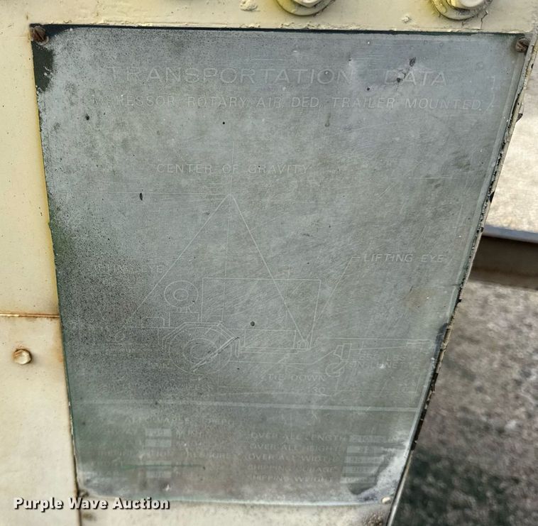 image for item ED4369 1974 Davey Air compressor