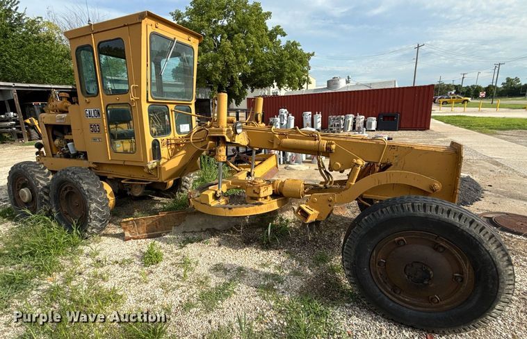 image for item ED4372 1973 Galion 503 Series L rigid frame motor grader