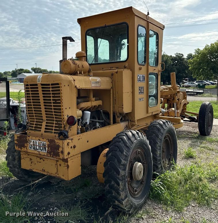 image for item ED4372 1973 Galion 503 Series L rigid frame motor grader