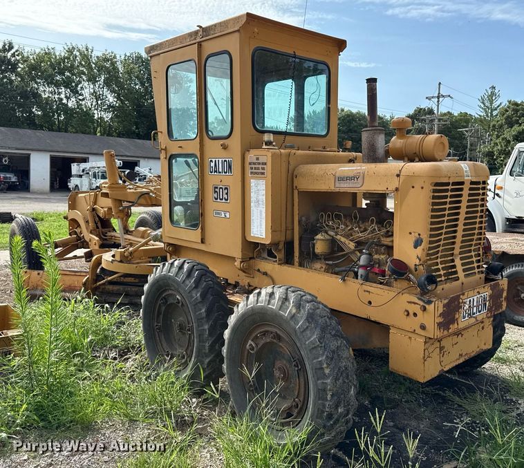 image for item ED4372 1973 Galion 503 Series L rigid frame motor grader