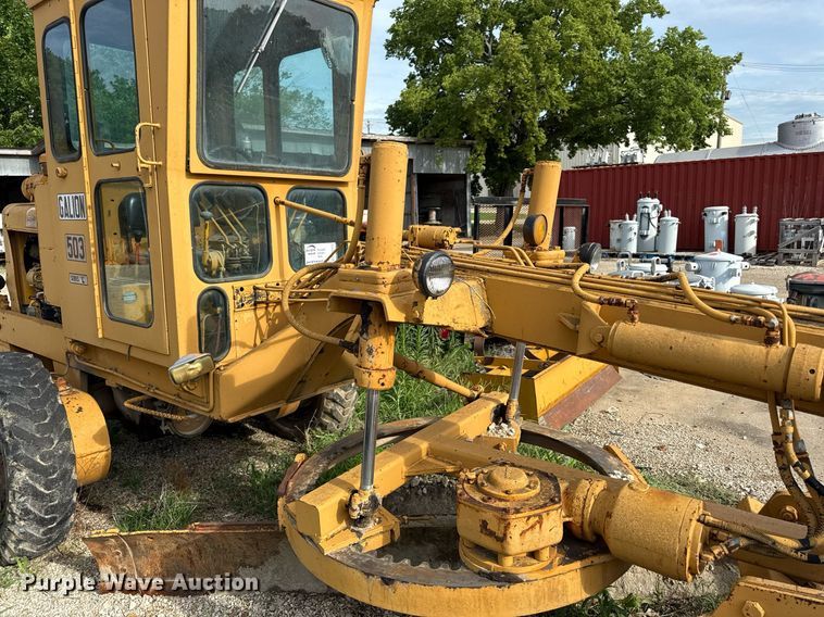 image for item ED4372 1973 Galion 503 Series L rigid frame motor grader