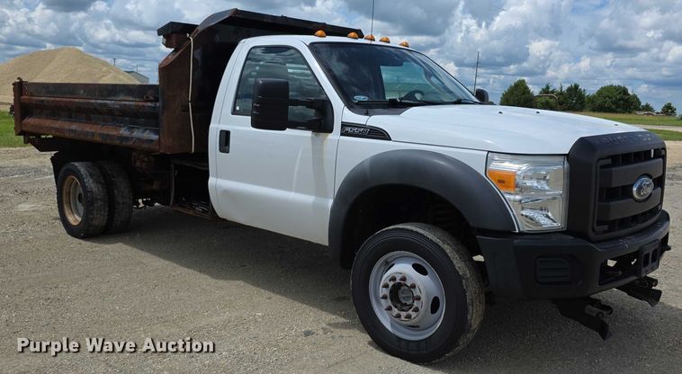 image for item EF3608 2011 Ford F550 XL Super Duty dump truck
