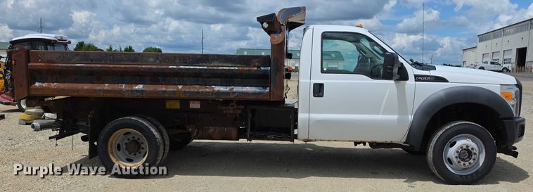 image for item EF3608 2011 Ford F550 XL Super Duty dump truck