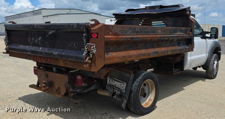 image for item EF3608 2011 Ford F550 XL Super Duty dump truck