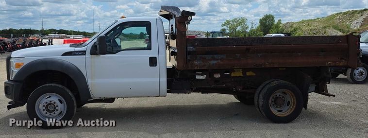 image for item EF3608 2011 Ford F550 XL Super Duty dump truck