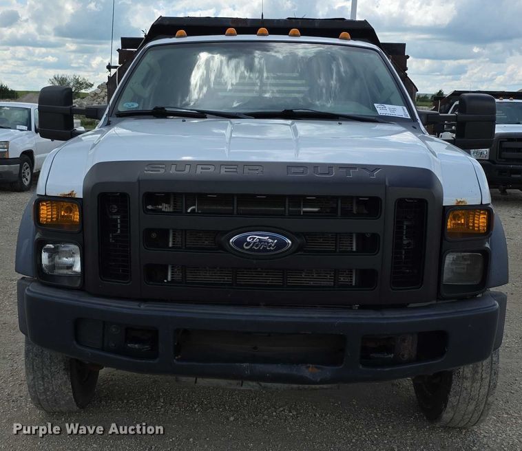 image for item EF3609 2010 Ford F550 XL Super Duty dump truck