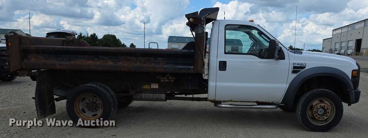 image for item EF3609 2010 Ford F550 XL Super Duty dump truck