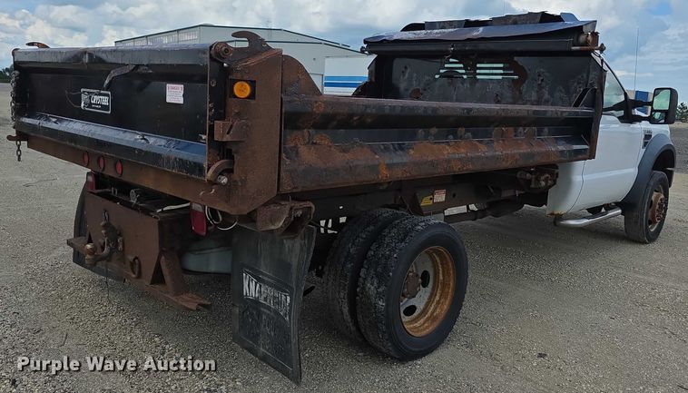 image for item EF3609 2010 Ford F550 XL Super Duty dump truck
