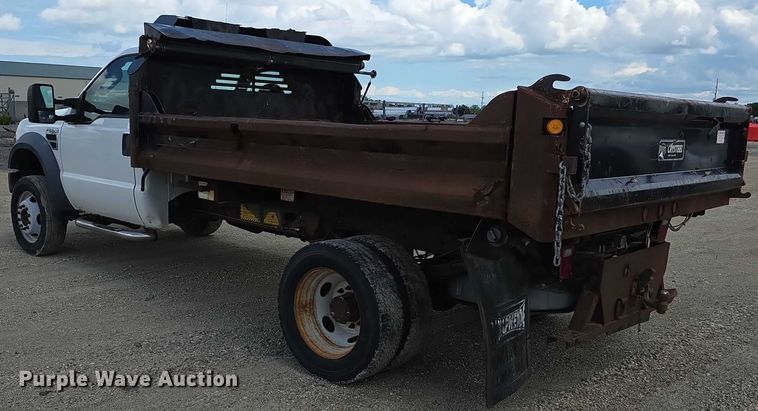 image for item EF3609 2010 Ford F550 XL Super Duty dump truck