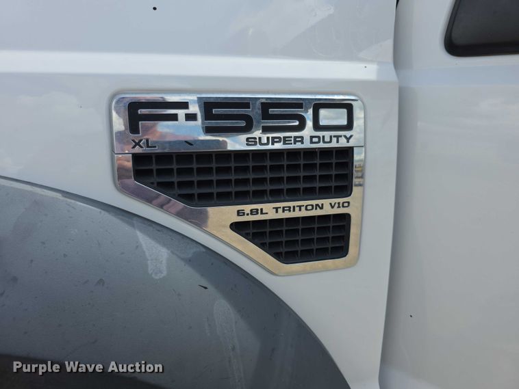 image for item EF3609 2010 Ford F550 XL Super Duty dump truck