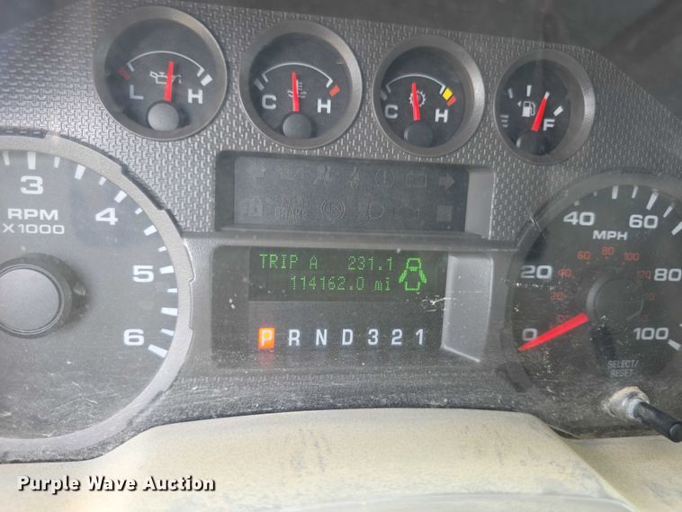 image for item EF3609 2010 Ford F550 XL Super Duty dump truck