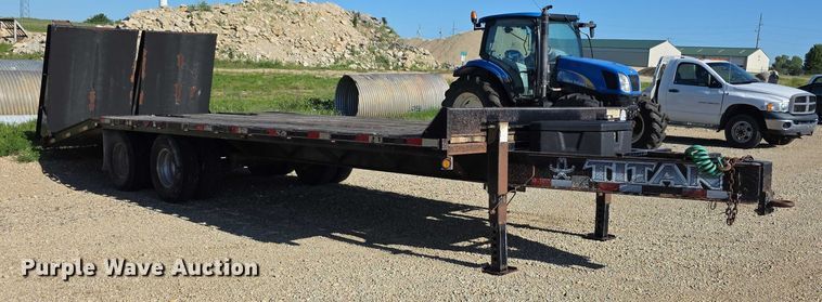 image for item EF3616 2012 Titan equipment trailer