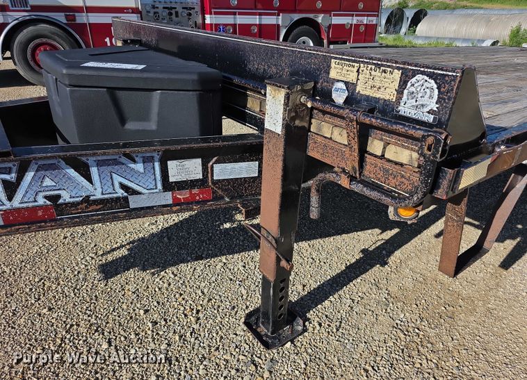 image for item EF3616 2012 Titan equipment trailer