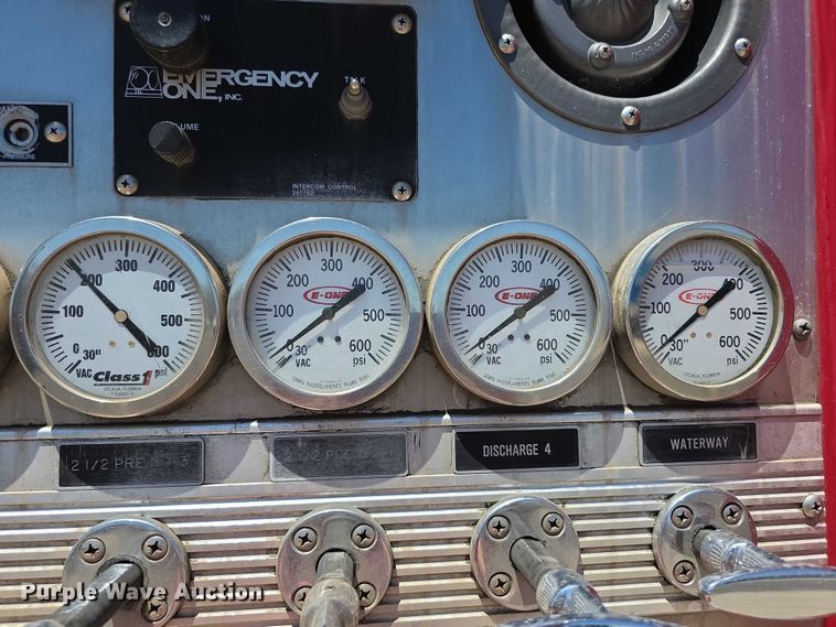 image for item EF3617 1990 Federal Motors E-One ladder fire truck