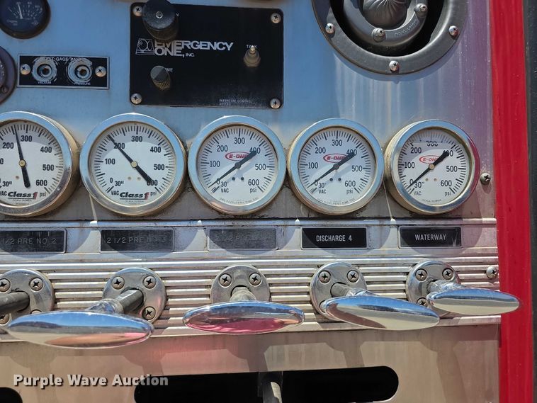 image for item EF3617 1990 Federal Motors E-One ladder fire truck