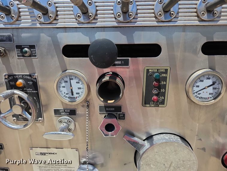 image for item EF3617 1990 Federal Motors E-One ladder fire truck