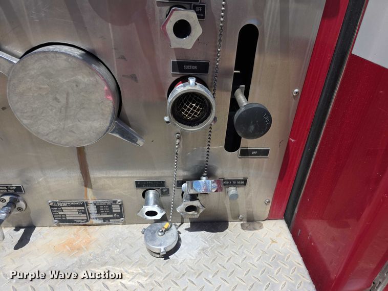 image for item EF3617 1990 Federal Motors E-One ladder fire truck