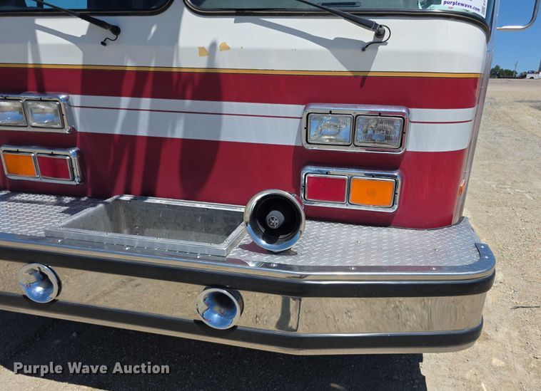 image for item EF3617 1990 Federal Motors E-One ladder fire truck