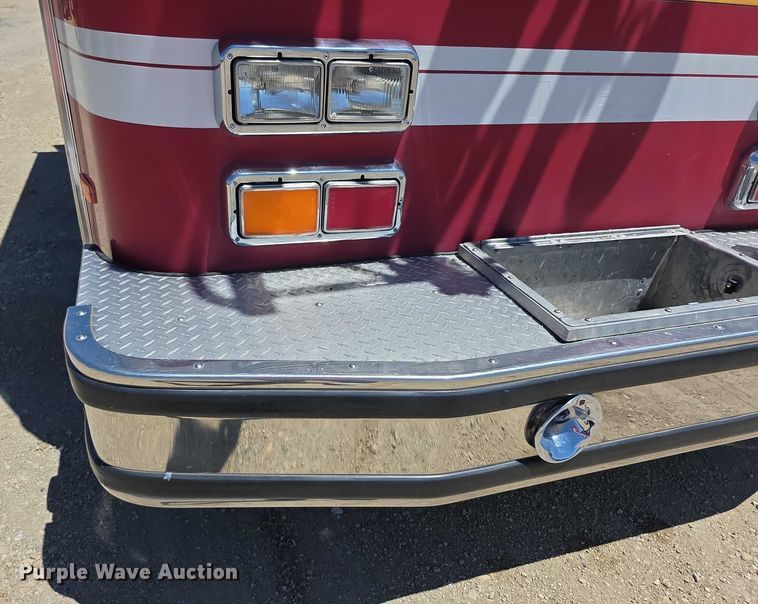 image for item EF3617 1990 Federal Motors E-One ladder fire truck